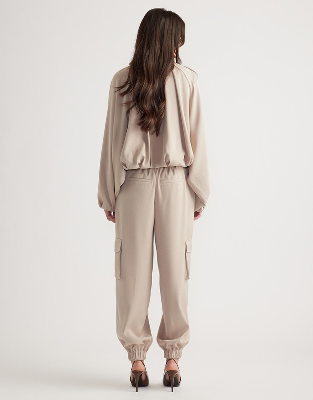 Decjuba - Stella Satin Cargo Pants
