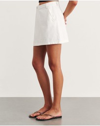 Jag - Anais Mini Denim Wrap Skirt