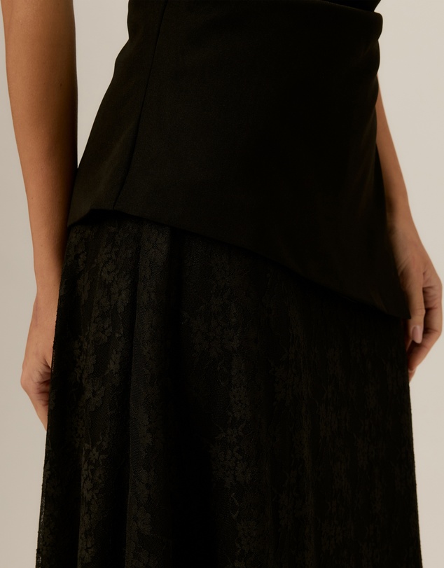 Tussah - Florence Bandeau Lace Maxi Dress