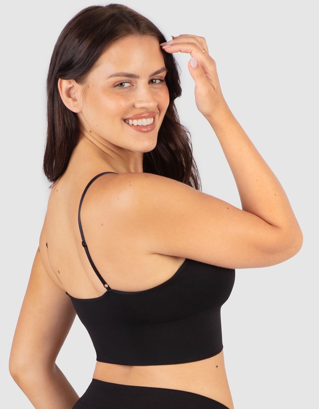 B Free Intimate Apparel - Long Line Spaghetti Strap Bralette (A-B-C-D-DD-E-F) Cup