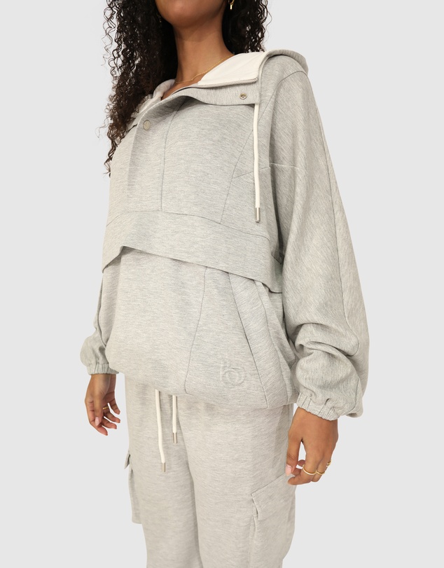 Belle & Bloom - Best Of Me Panelled Hoodie