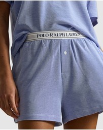 Polo Ralph Lauren - Knit Oxford Modal & Cotton Short Sleeve Tee & Short Set