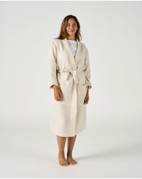 Linen House - Nimes Pure Linen Robe
