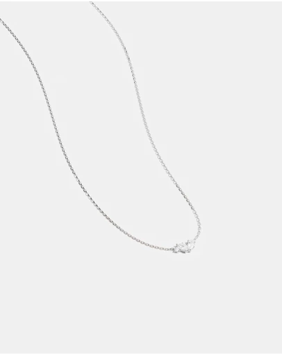 By Charlotte - Crystal Wings Neckace