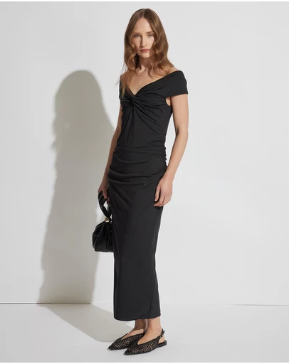 Decjuba - Amy Twist Midi Dress