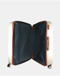 Pierre Cardin - Pierre Cardin Metro Large Hard Shell with Mini Beauty Case Set + Leather Tag