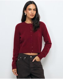 AERE - Sadie Merino Wool Cardigan