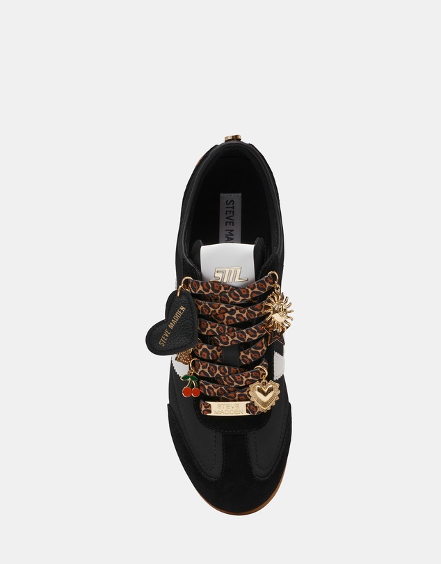 Steve Madden - Bassett Black/White Sneakers
