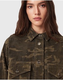 AllSaints - Faye Flocked Dress