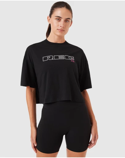REC GEN - Oxy Float Crop Tee