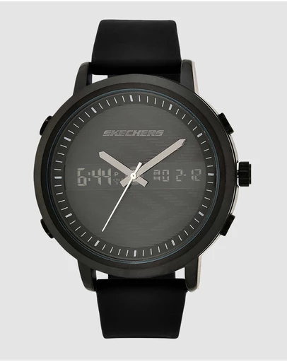 Skechers - The Lawndale Black Analogue Watch