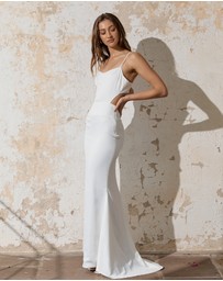 FRIEND of AUDREY - Odette Cut-Out Full Length Gown