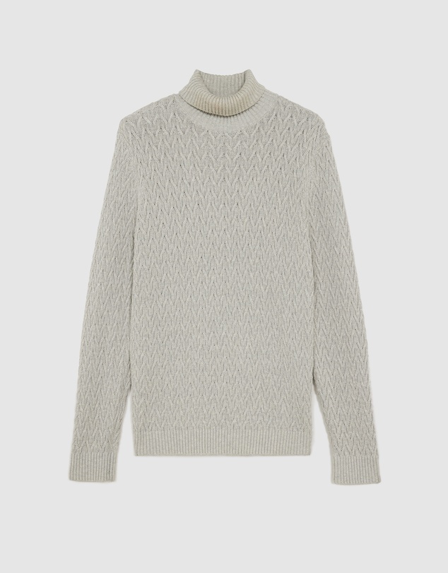 Politix - Textured Roll Neck Knit