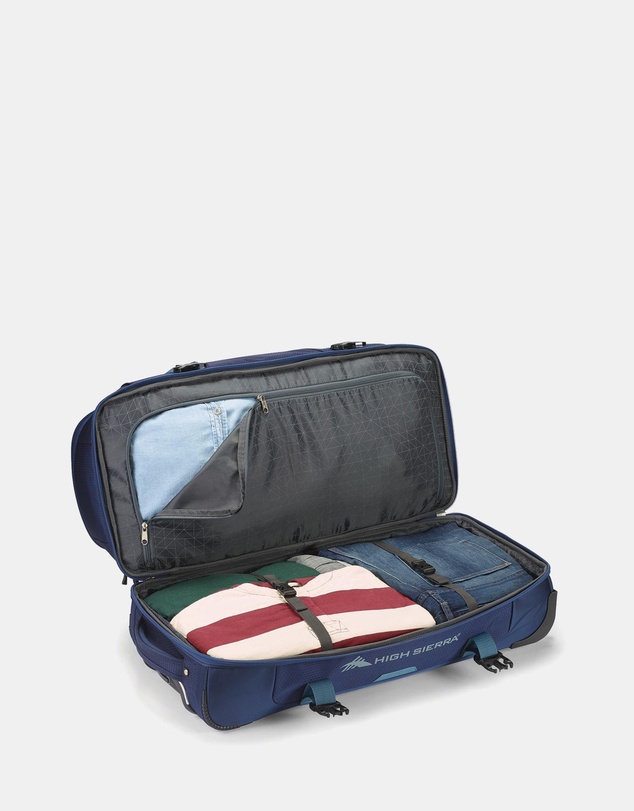 High Sierra - 86cm Drop-Bottom Wheeled Duffel