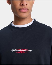 Quiksilver - Mens Mercury Trident Crew Neck