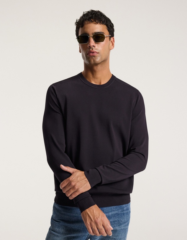 Calibre - Technical Knit Crew Neck Sweater Currant