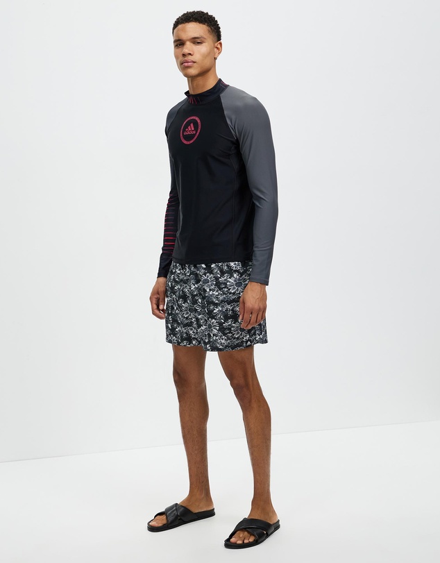 adidas Swim - Short Length Graphic Swim Shorts