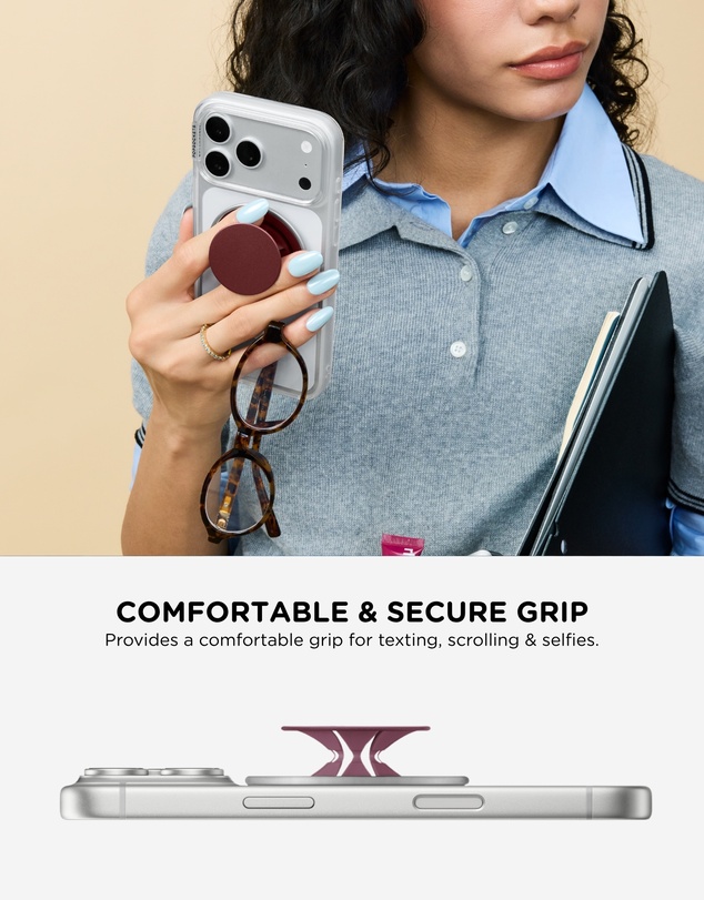 PopSockets - PopGrip LowPro MagSafe Mount Grip Stand
