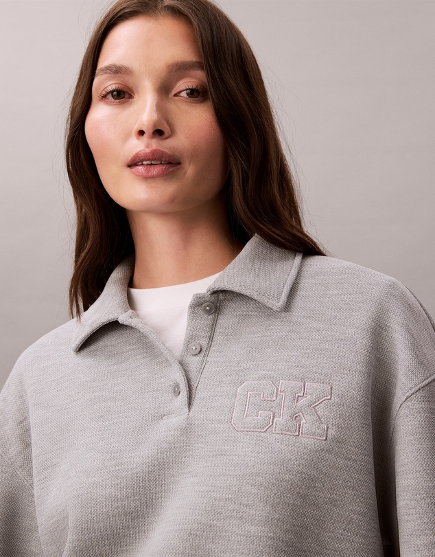 Calvin Klein Jeans - Relaxed CK Polo Sweatshirt
