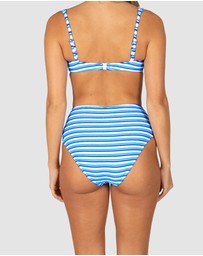 Baku Swimwear - Capri High Waist Cheeky Bikini Bottom