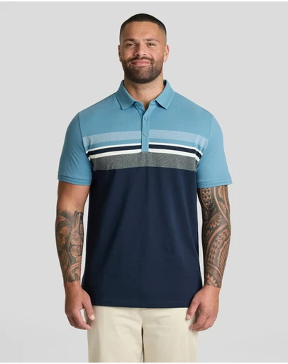 Johnny Bigg - Leon Stripe Polo