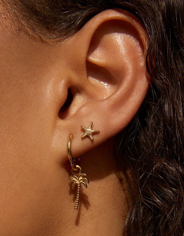 Arms Of Eve - Starfish Gold Studs