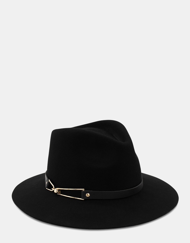 Morgan & Taylor - Holland Wool Fedora in Black