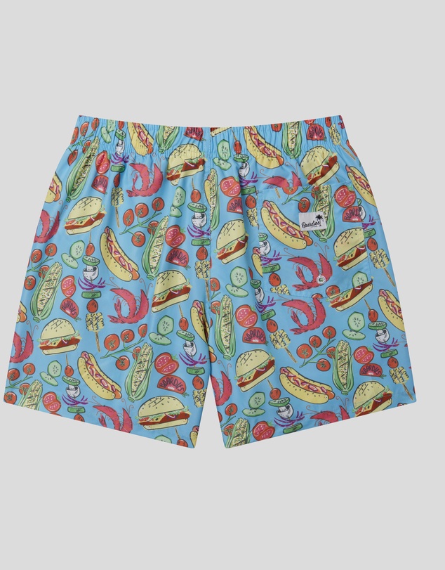 Boardies - Boardies Grill Master Mid Length Swim Shorts