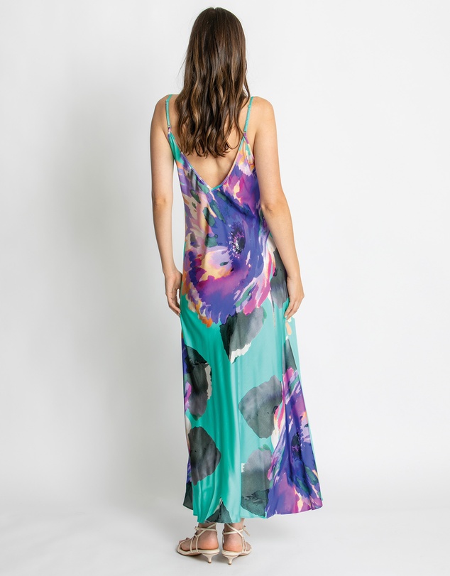 KACHEL - Zoey Slip Maxi Dress