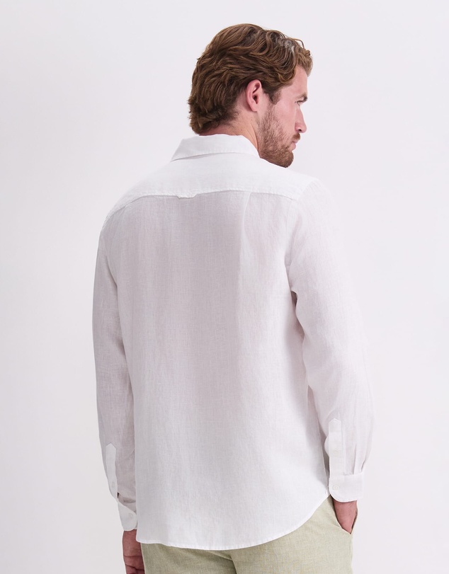 Sportscraft - Long Sleeve Linen Shirt