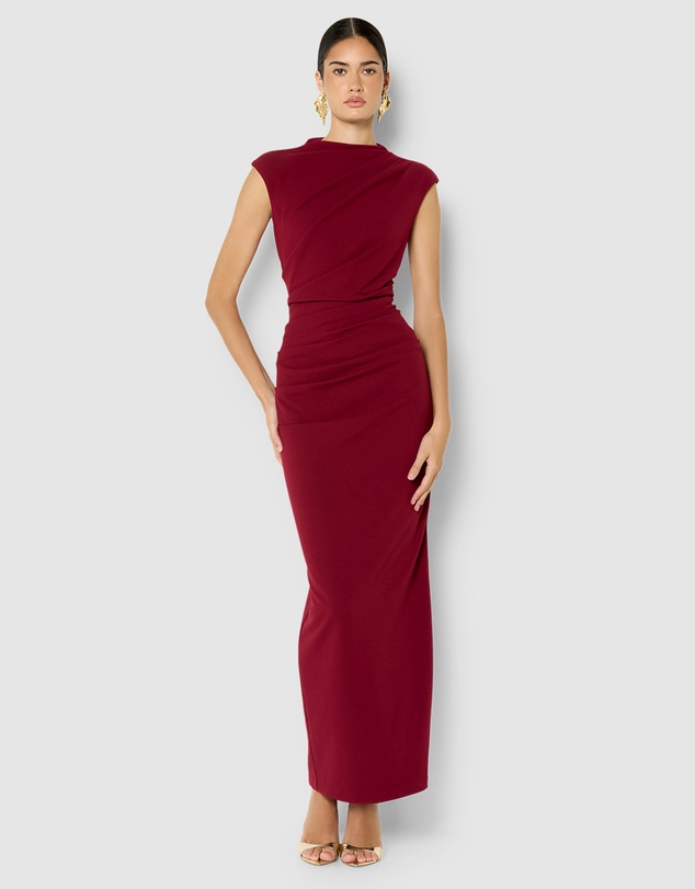 Montique - June Side Tuck Dress