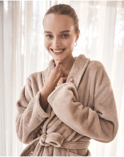 Gingerlilly - Colette Plush Robe