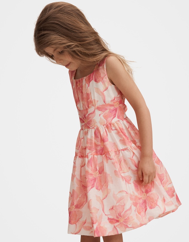 Forever New Girls - Sienna Girls Tiered Bow Dress