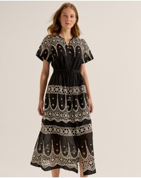 Review - Florida Embroidered Midi Dress