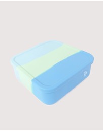 The Somewhere Co - Peppermint Large Square Silicone Bento Lunch Box