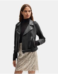 BOSS - Sameli Leather Jacket