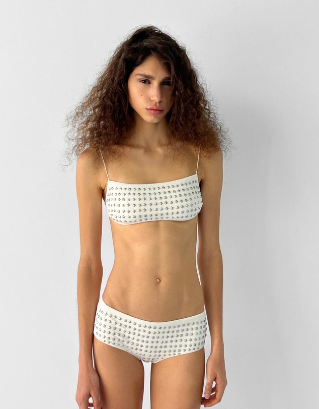 Ziah - Bandeau Studded Top