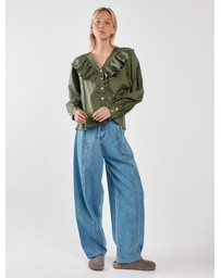 Sass - Artha Frill Blouse