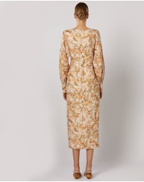 Winona - Brea Long Sleeve Midi Dress