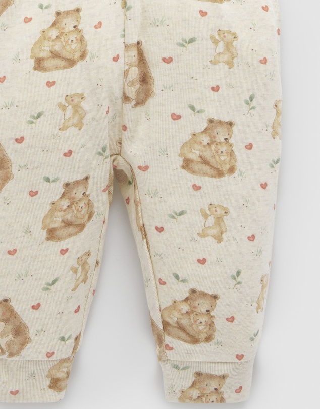 Purebaby - Love Bear 2 Piece Set -Kids-Babies