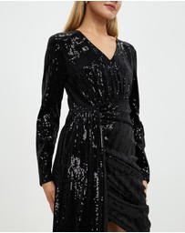 Romance by Honey and Beau - Shanna Long Sleeve Dress