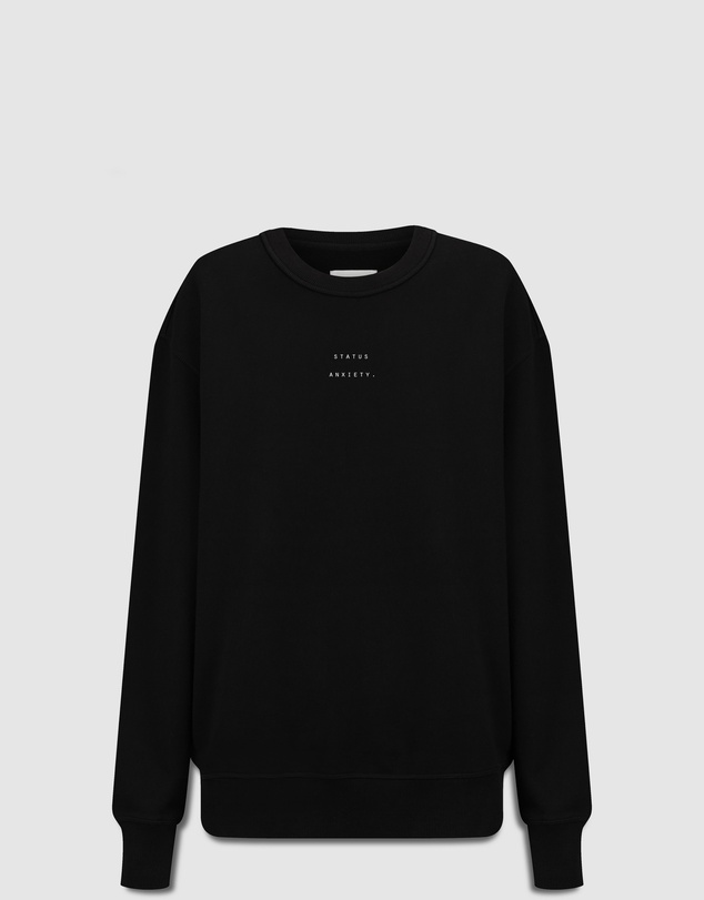 Status Anxiety - Could Be Nice Jumper With Logo