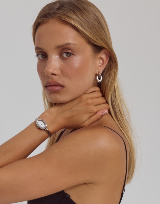 CENDRE - Kate Watch White Silver