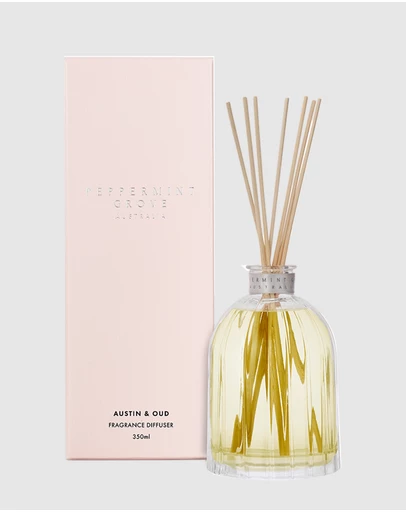Peppermint Grove - Austin & Oud Large Fragrance Diffuser - 350ml