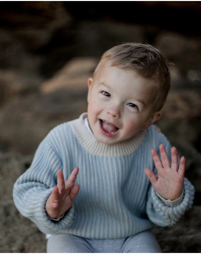 WITH LOVE FOR KIDS - Knitted Jumper - Babies - Kids