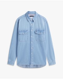 Tommy Hilfiger - Relaxed Fit Faded Denim Shirt