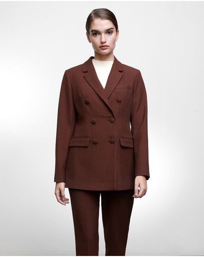 Houndstooth Brown