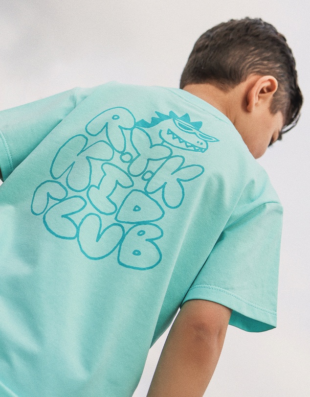 Rock Your Kid - Jet Tee in Aqua Sea