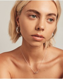 Michael Hill - 25mm Hoop Earrings in Sterling Silver