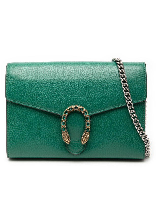 Pre-Loved by Azura Reborn - Pre-Loved Leather Dionysus Wallet on Chain